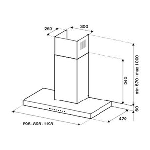 Вытяжка настенная Бертаззони KT90MAS1NEC фото 4 Вытяжка настенная Bertazzoni KT90MAS1NEC фото 4