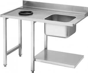 Стол для посудомоечной машины Smeg WT51200SHL фото