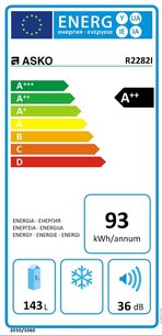 Встраиваемый морозильник Аско F2282I фото 4 Встраиваемый морозильник Asko F2282I фото 4