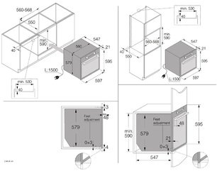 Духовой шкаф Аско OT8664A1 фото 2 Духовой шкаф Asko OT8664A1 фото 2