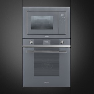 Встраиваемая микроволновая печь Smeg FMI120S2 фото 2