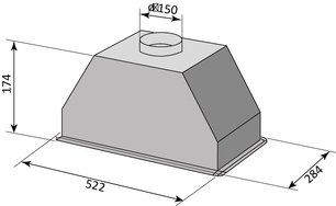 Встраиваемая вытяжка Брандт BHG6502X фото 4 Встраиваемая вытяжка Brandt BHG6502X фото 4