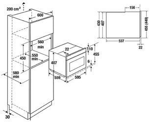 Компактный духовой шкаф с микроволнами Куперсбуш CBM 6550.0 G2 фото 4 Компактный духовой шкаф с микроволнами Kuppersbusch CBM 6550.0 G2 фото 4