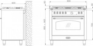Варочный центр Lofra PRG96GVT фото 3