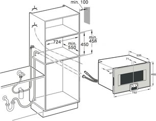 Духовой шкаф-пароварка Гаггенау BS 485-110 фото 3 Духовой шкаф-пароварка Gaggenau BS 485-110 фото 3