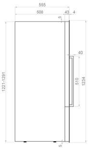 Встраиваемый винный шкаф Пандо PVMAV 124-70CRR фото 4 Встраиваемый винный шкаф Pando PVMAV 124-70CRR фото 4