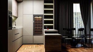 Встраиваемый винный шкаф Мэйвел MV66-KSB1 фото 2 Встраиваемый винный шкаф Meyvel MV66-KSB1 фото 2