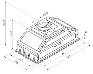 Встраиваемая вытяжка Зигмунд Штайн K 356.51 S фото 4 Встраиваемая вытяжка Zigmund Shtain K 356.51 S фото 4