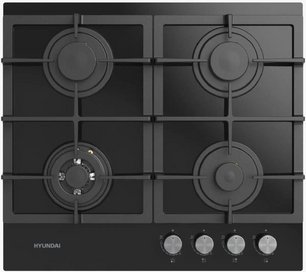 Газовая варочная панель Hyundai HHG 6434 BG фото