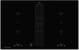 Индукционная варочная панель с вытяжкой Куперсбуш KMI 8500.0 SR Black Velvet фото Индукционная варочная панель с вытяжкой Kuppersbusch KMI 8500.0 SR Black Velvet фото