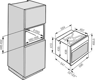 Духовой шкаф Миле H6401B HVBR коричневый гавана фото 2 Духовой шкаф Miele H6401B HVBR коричневый гавана фото 2