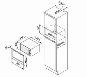 Микроволновая печь Де Дитрих DME 729 X фото 3 Микроволновая печь De Dietrich DME 729 X фото 3