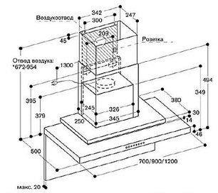 Вытяжка Гаггенау AW 230-120 фото 3 Вытяжка Gaggenau AW 230-120 фото 3