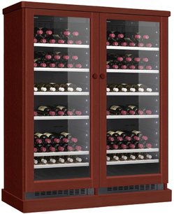 Винный шкаф Дометик C101G Double Wooden Mahogany фото Винный шкаф Dometic C101G Double Wooden Mahogany фото