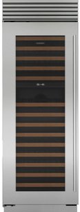 Встраиваемый винный шкаф SUB-ZERO ICBCL3050W/S/T/L фото