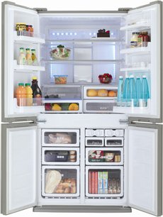 Холодильник Шарп SJFP97VBK фото 2 Холодильник Sharp SJFP97VBK фото 2