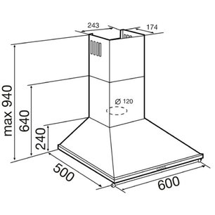 Вытяжка Кертинг KHC 6740 RN фото 4 Вытяжка Korting KHC 6740 RN фото 4
