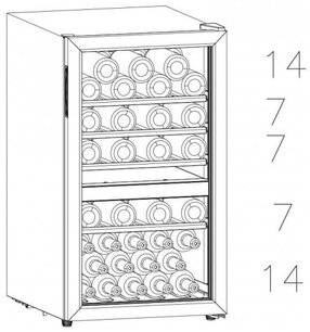 Винный шкаф Ла Соммельер ECS50.2Z фото 2 Винный шкаф La Sommeliere ECS50.2Z фото 2