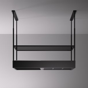 Вытяжка Фалмек Spazio 130 Island black matt фото Вытяжка Falmec Spazio 130 Island black matt фото