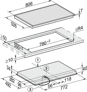 Варочная панель Миле KM 6564 FR фото 3 Варочная панель Miele KM 6564 FR фото 3