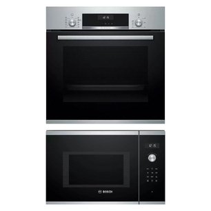 Bosch (духовой шкаф HBJ558YS3Q + микроволновая печь BEL554MS0) фото