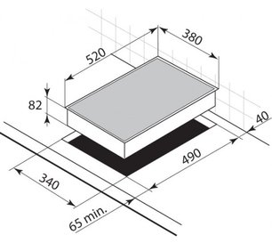 Модульная система Де Дитрих DTE 748 X фото 3 Модульная система De Dietrich DTE 748 X фото 3