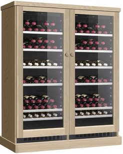 Винный шкаф Дометик C101G Double Wooden Beech фото Винный шкаф Dometic C101G Double Wooden Beech фото