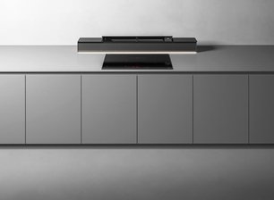 Встраиваемая вытяжка Фалмек MONOLITH 90 VETRO NERO фото 2 Встраиваемая вытяжка Falmec MONOLITH 90 VETRO NERO фото 2