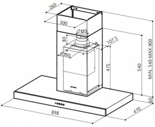 Вытяжка Faber Platis HFH X F90 фото 3