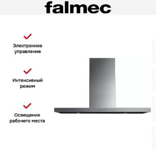 Вытяжка Falmec STREAM STEEL 90 фото 3