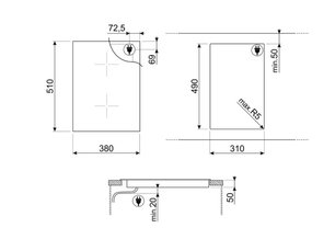 Варочная панель Смег SIM631WLDX фото 4 Варочная панель Smeg SIM631WLDX фото 4