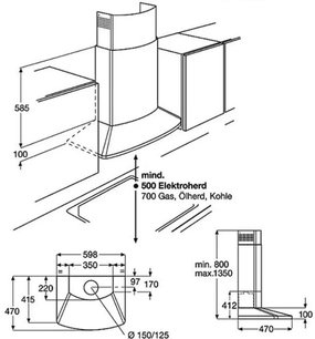 Вытяжка АЕГ DK9660M фото 2 Вытяжка AEG DK9660M фото 2