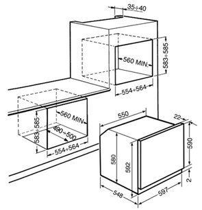 Духовой шкаф Smeg SF750AS фото 2