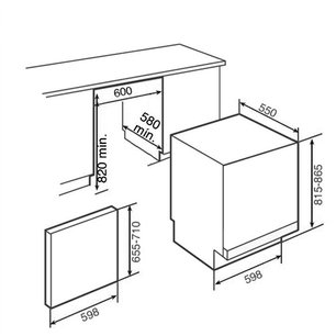 Посудомоечная машина Тека DW1 605 FI фото 3 Посудомоечная машина Teka DW1 605 FI фото 3