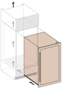 Винный шкаф Дунавокс DAVS-72.185DB фото 3 Винный шкаф Dunavox DAVS-72.185DB фото 3