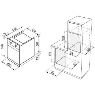Духовой шкаф Korting OKB 4604 CGRN фото 2
