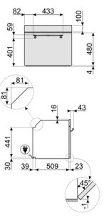 Духовой шкаф Смег SFP750BSPZ фото 4 Духовой шкаф Smeg SFP750BSPZ фото 4