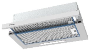 Встраиваемая вытяжка с выдвижным экраном Korting KHP 6512 W Встраиваемая вытяжка с выдвижным экраном Korting KHP 6512 W