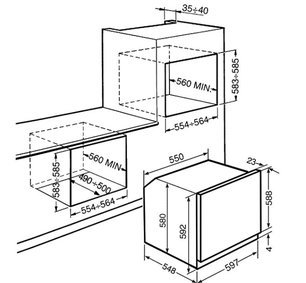 Духовой шкаф Смег SFP6925NPZE1 фото 4 Духовой шкаф Smeg SFP6925NPZE1 фото 4