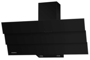 Вытяжка Maunfeld CASCADA TRIO 90 BLACK фото 3