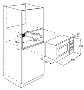 Микроволновая печь АЕГ MCD2664E-M фото 3 Микроволновая печь AEG MCD2664E-M фото 3