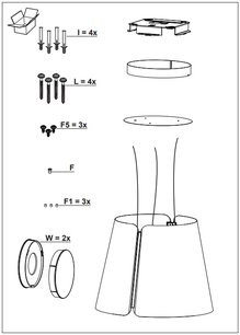 Вытяжка Фабер BEAT DG MATT F45 фото 4 Вытяжка Faber BEAT DG MATT F45 фото 4