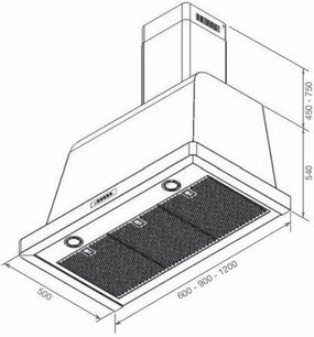 Вытяжка Лофра DOLCEVITA 60 Ivory фото 4 Вытяжка Lofra DOLCEVITA 60 Ivory фото 4