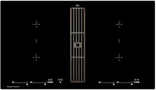 Варочная панель с вытяжкой Kuppersbusch KMI 9800.0 SR Black Chrome фото