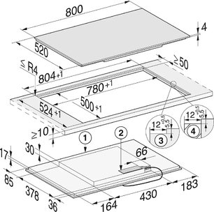 Варочная панель Миле KM 7474 FL фото 4 Варочная панель Miele KM 7474 FL фото 4