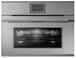 Компактный духовой шкаф с микроволнами Куперсбуш CBM 6550.0 G9 фото Компактный духовой шкаф с микроволнами Kuppersbusch CBM 6550.0 G9 фото