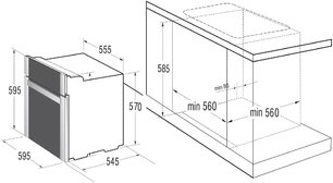Духовой шкаф Кертинг OGG 742 CSX PRO фото 2 Духовой шкаф Korting OGG 742 CSX PRO фото 2