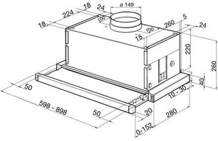 Вытяжка Смег KSET66 фото 3 Вытяжка Smeg KSET66 фото 3