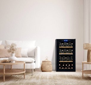 Винный шкаф Ла Соммельер LS51.2ZBLACK фото 4 Винный шкаф La Sommeliere LS51.2ZBLACK фото 4