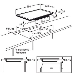 Варочная панель АЕГ HK568332FG фото 2 Варочная панель AEG HK568332FG фото 2